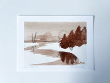 Load image into Gallery viewer, Winter Reflections Art Print - Display print
