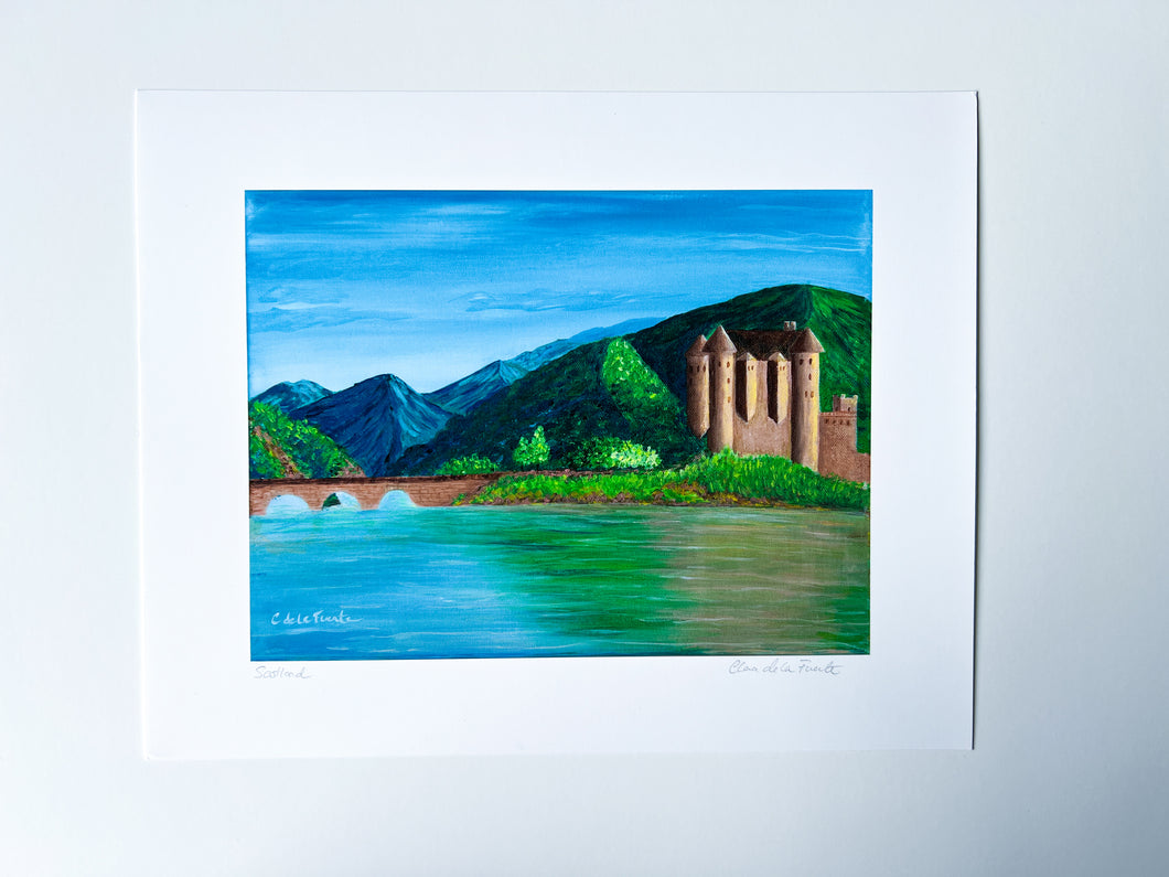 Scotland Art Print - 2nd Quality