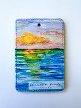 Load image into Gallery viewer, St Joe&#39;s Sunset Luggage Art Tag
