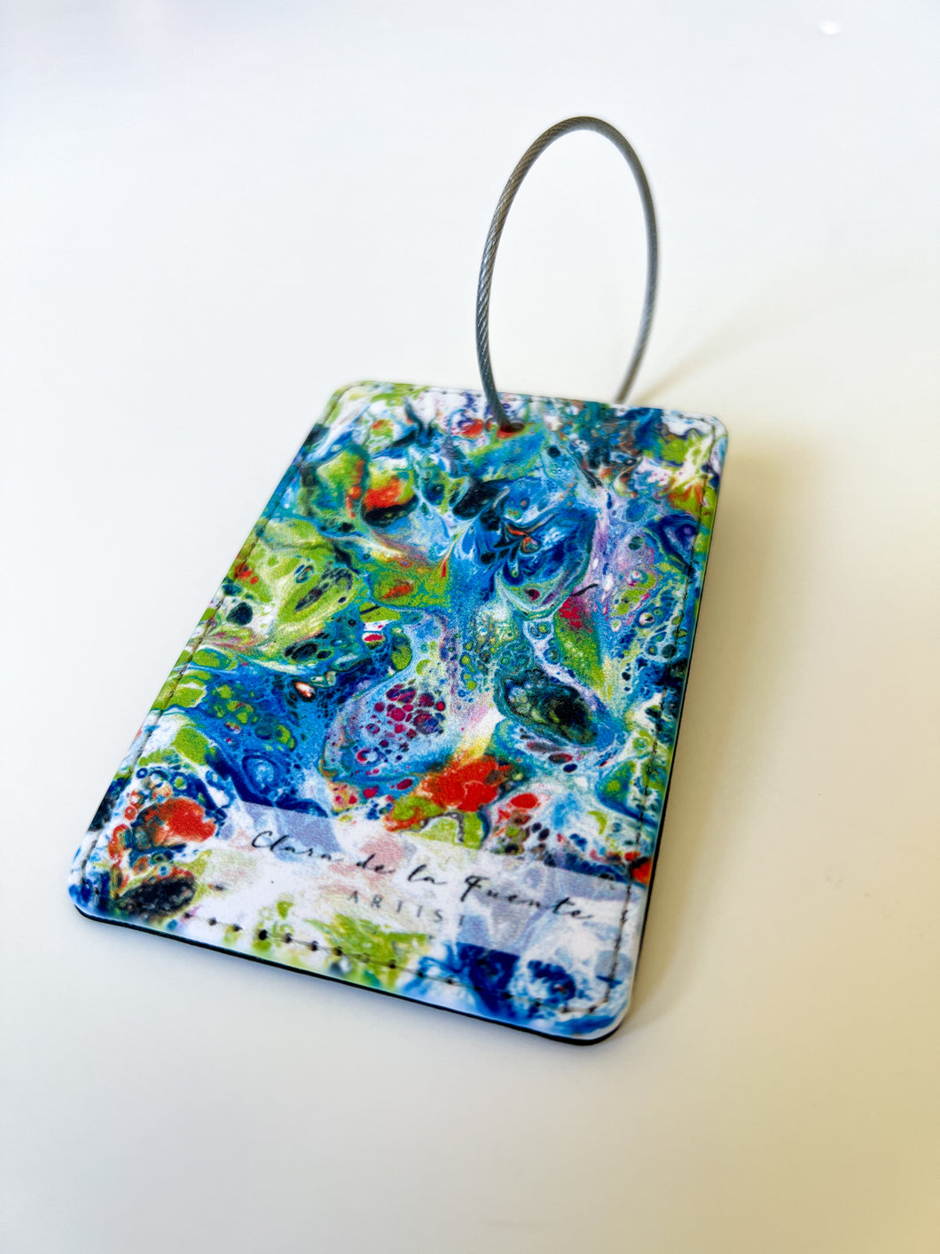 Butterflies Luggage Art Tag